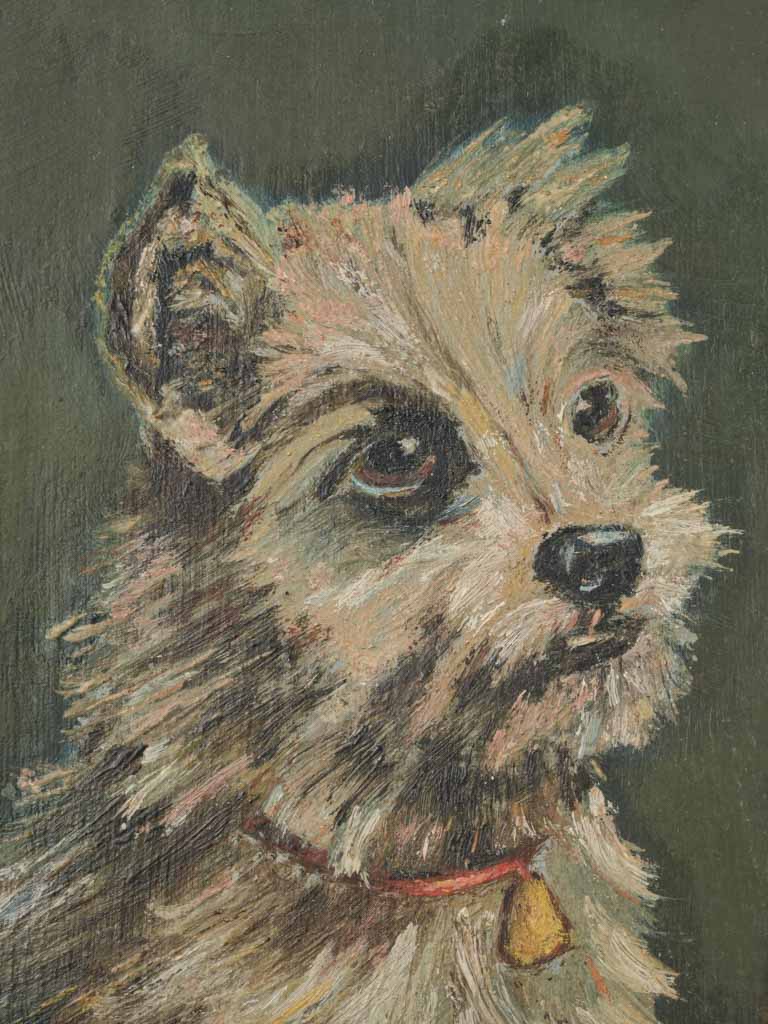 Rustic French oil painting