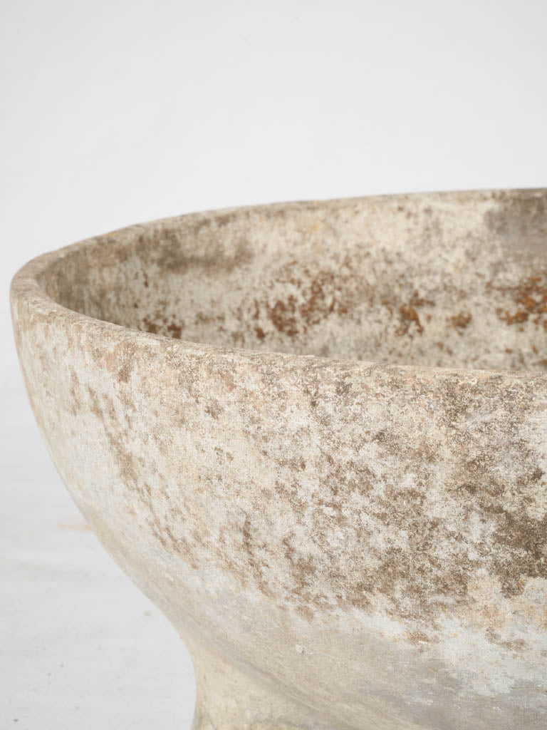 Original Swiss cauldron planters trio-footed