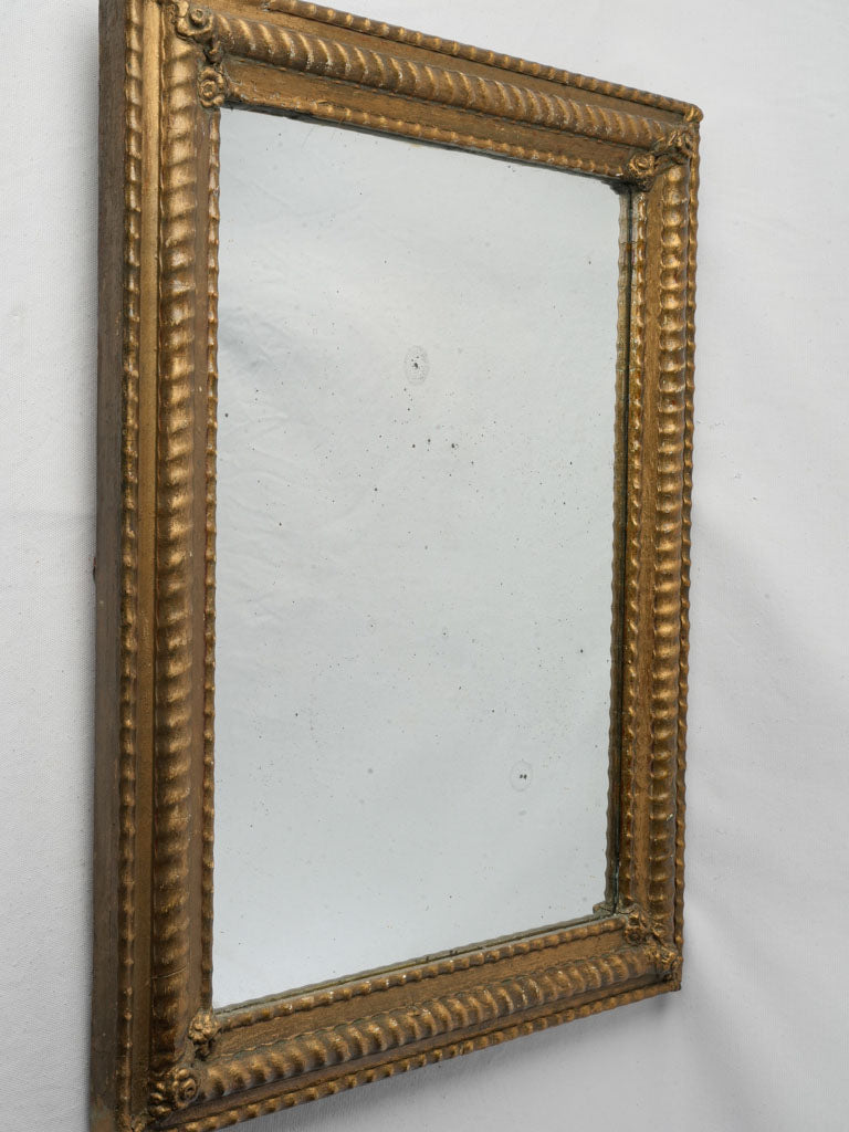 Decorative mercury glass mirror