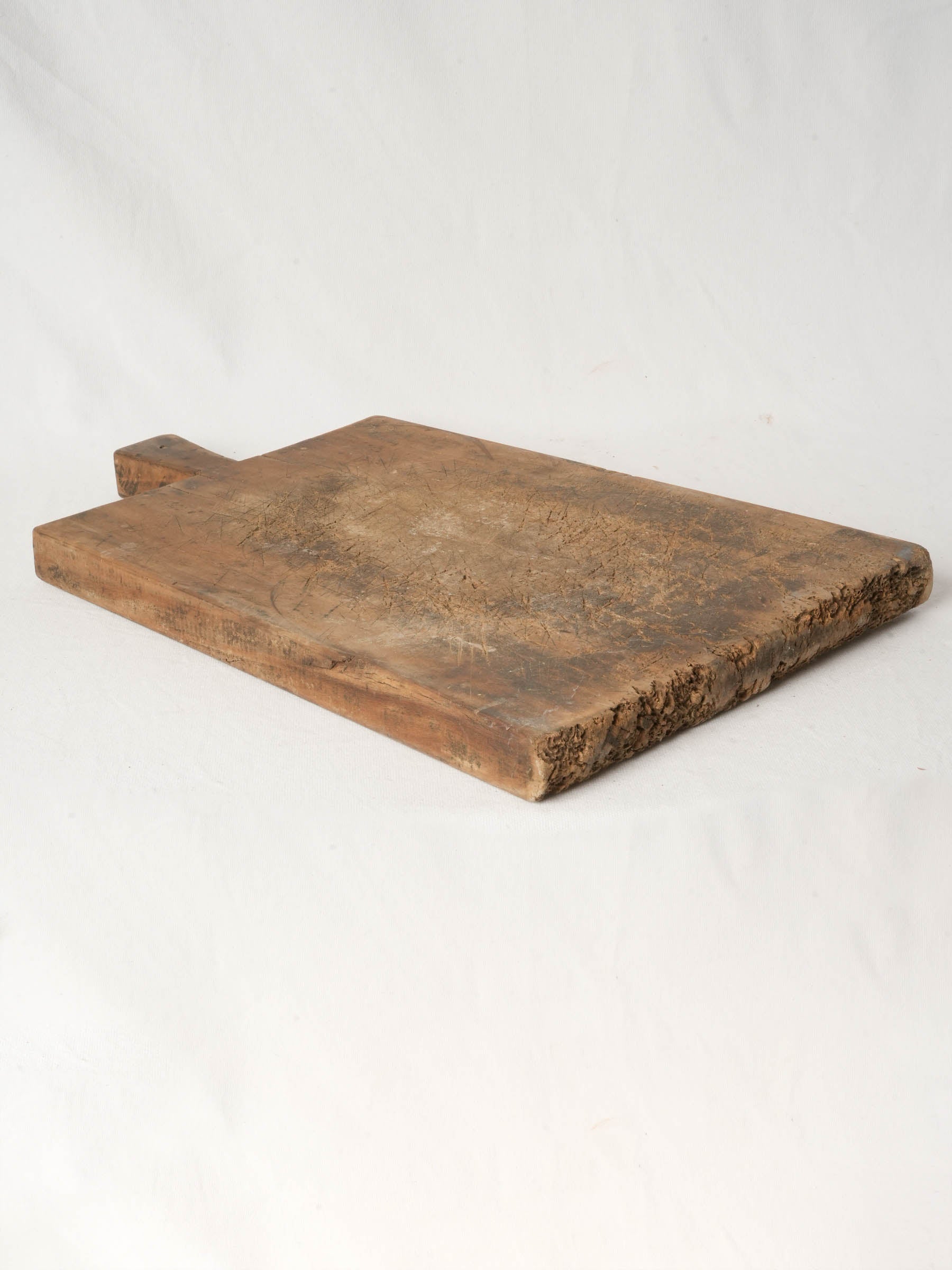Large Rustic Antique French Cutting Board from Provence