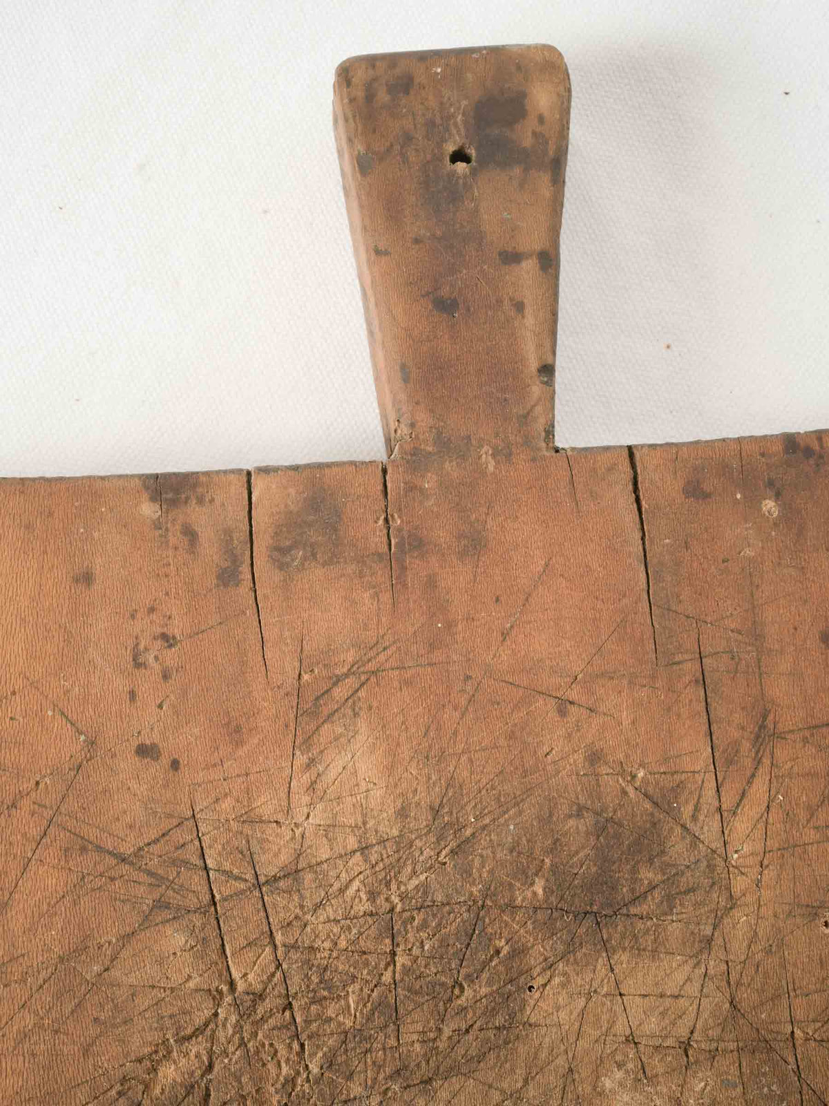 Large Rustic Antique French Cutting Board from Provence