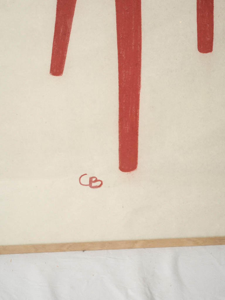 Textured colorful wall decoration.