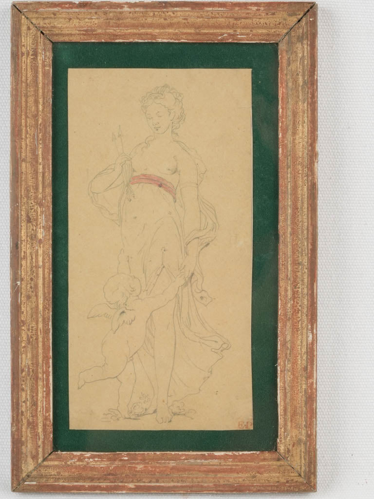 Timeless vintage drawing artwork