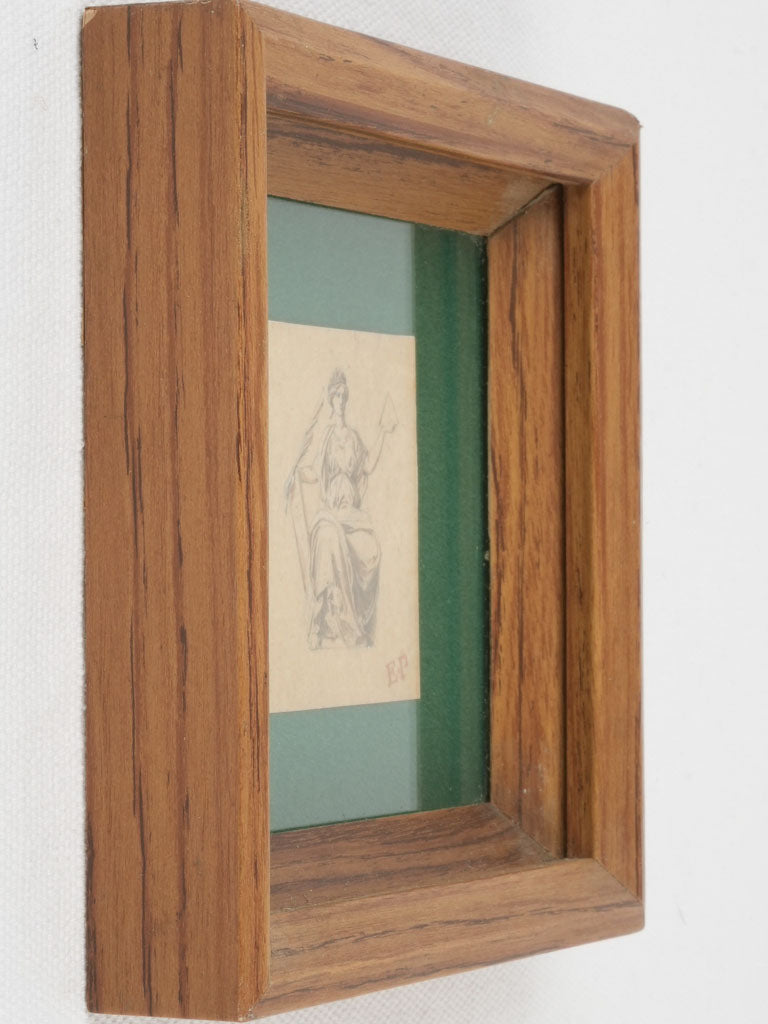 Neoclassical beautifully framed artwork