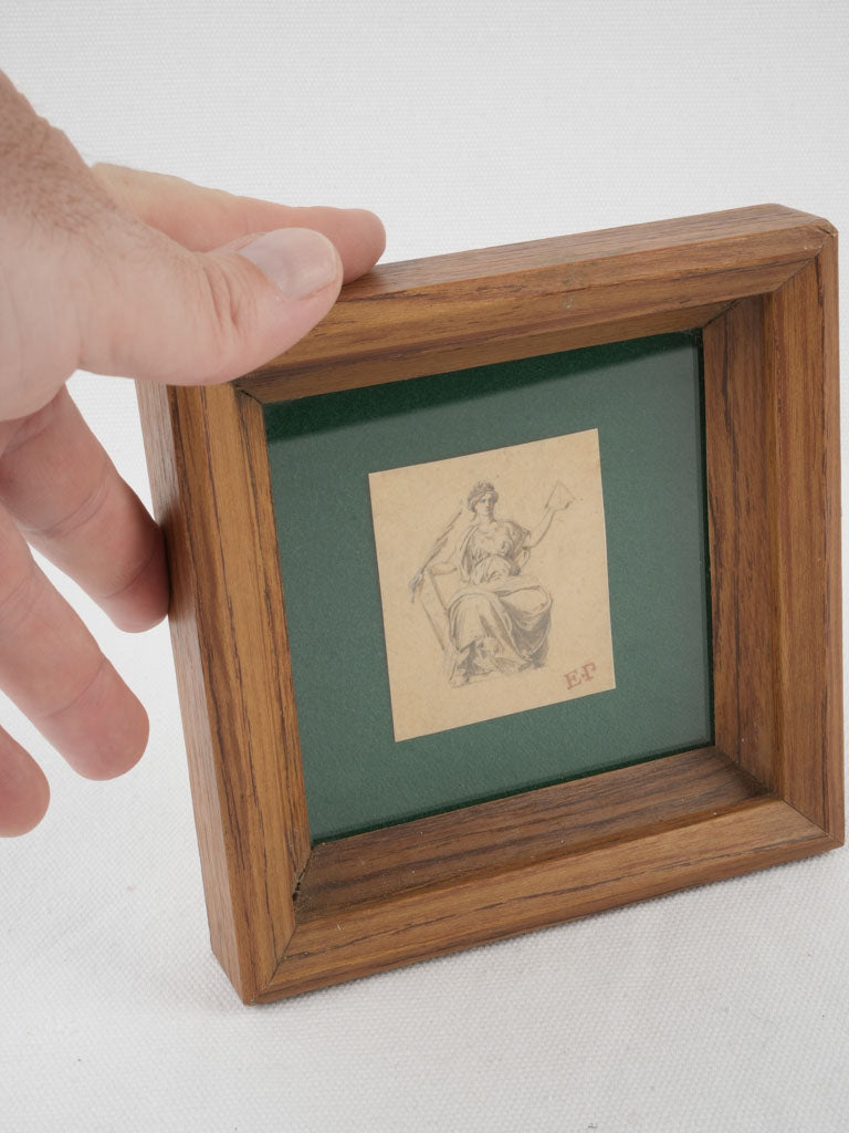 Renowned Picot's delicate sketch