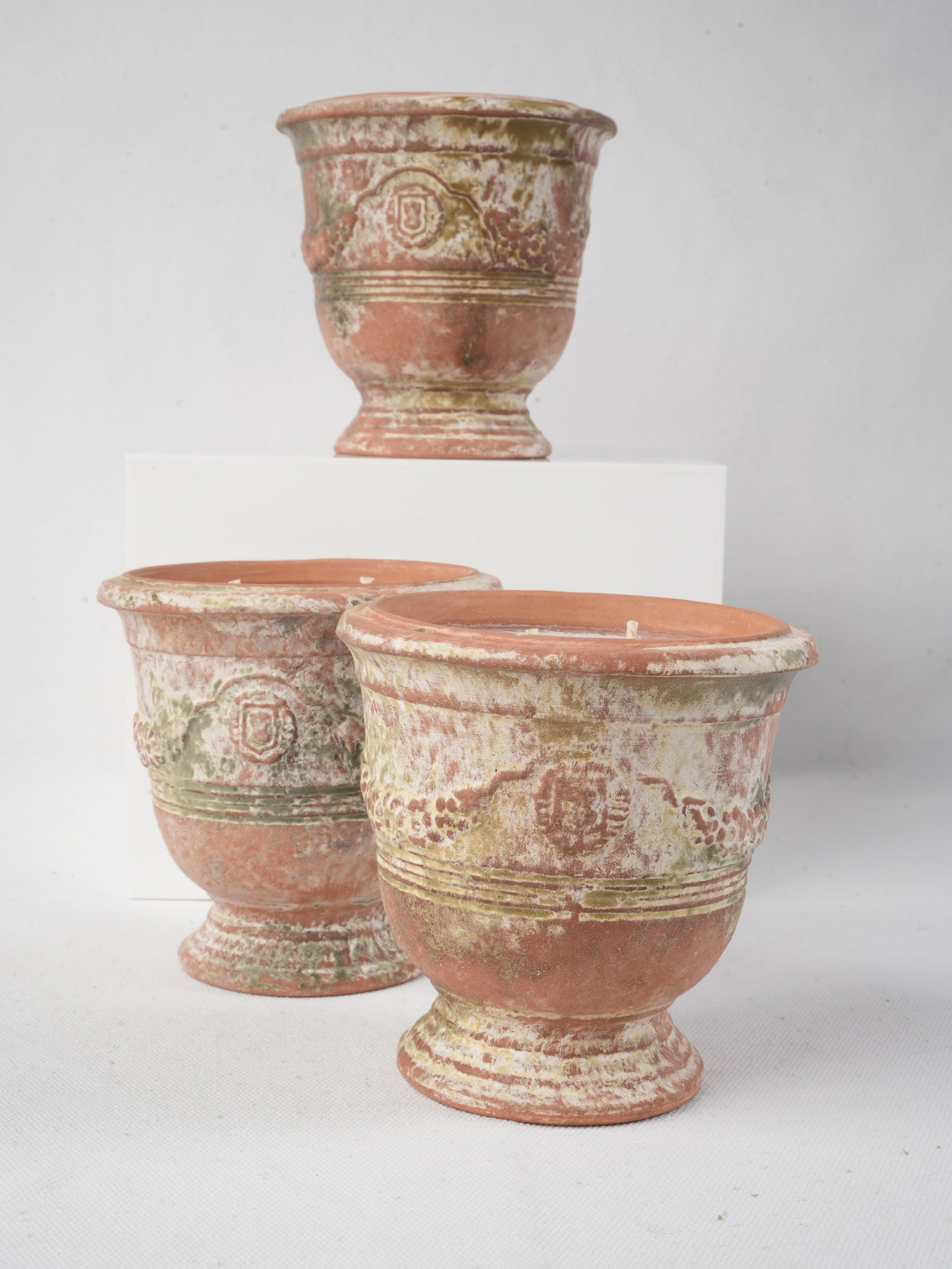 Elegant handcrafted French lavender candles