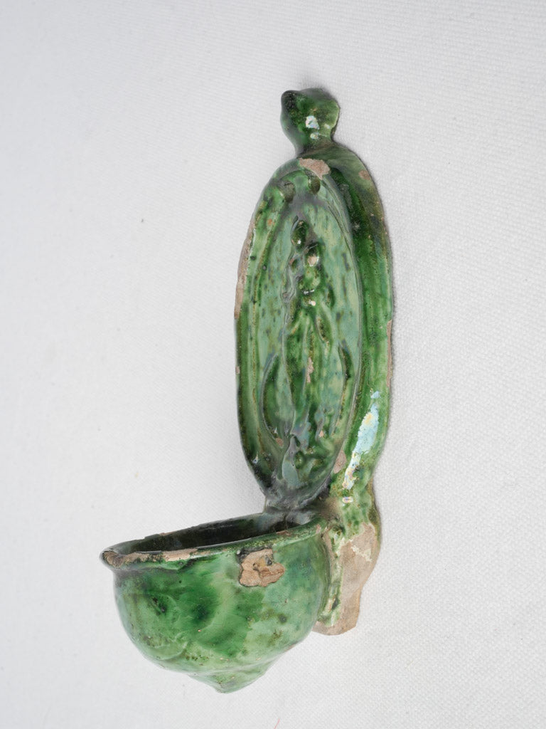 19th-century decorative wall benitier