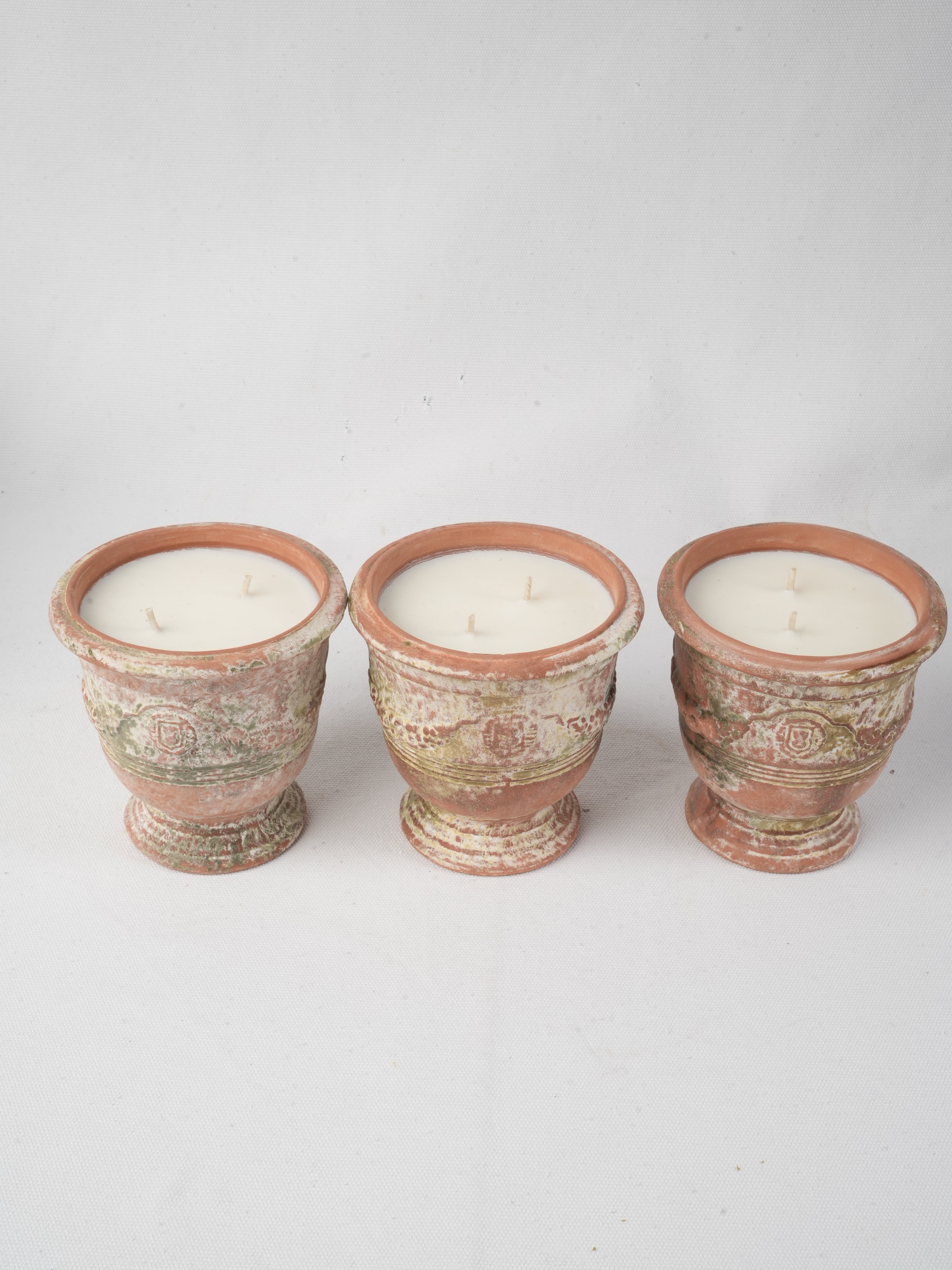 Petite vintage-inspired herb planters