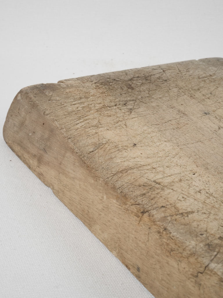 Patina-Accented Rustic Beechwood Kitchen Cutting Board
