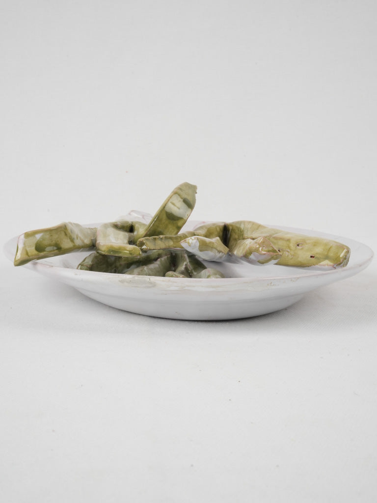 Antique style glazed decorative platter
