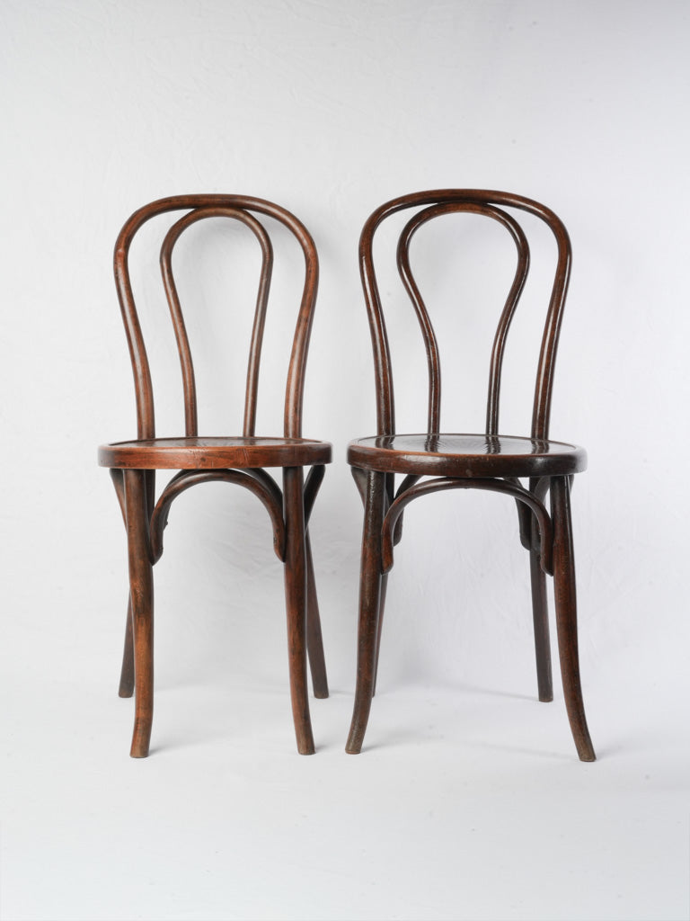 Early 20th-century beech chairs