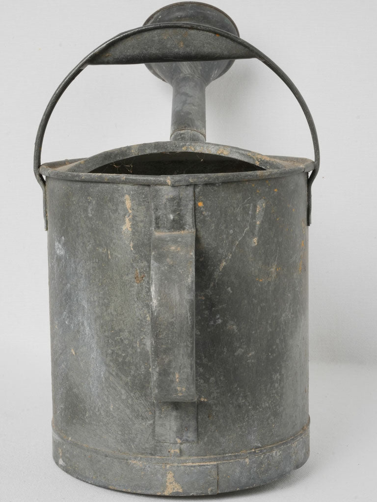 Aged, Authentic, French, Zinc Watering Can