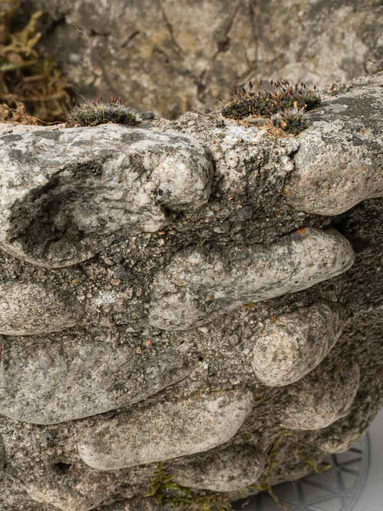Rustic stylish cement planter  