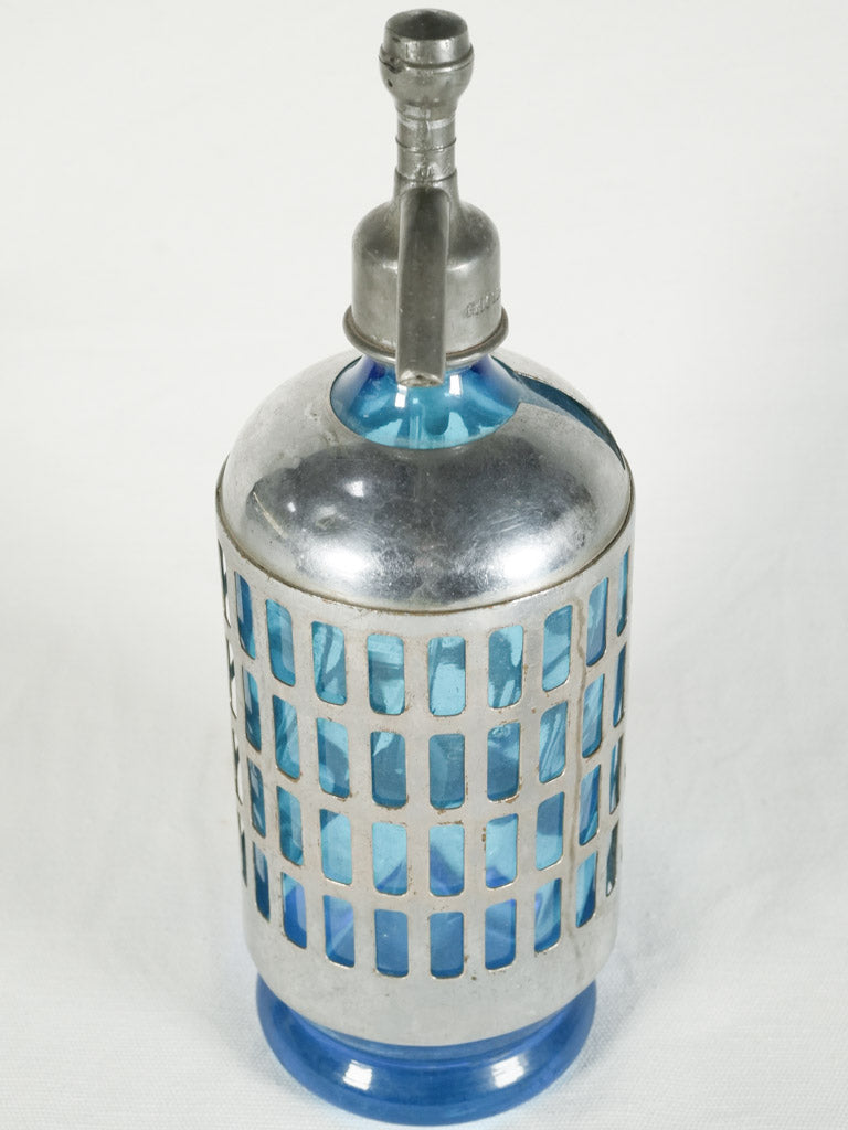 Classic French seltzer siphon design