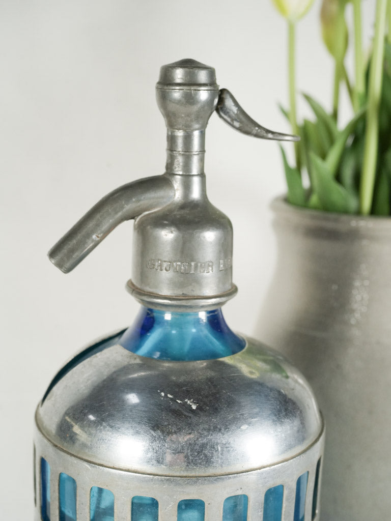 Authentic vintage seltzer siphon piece