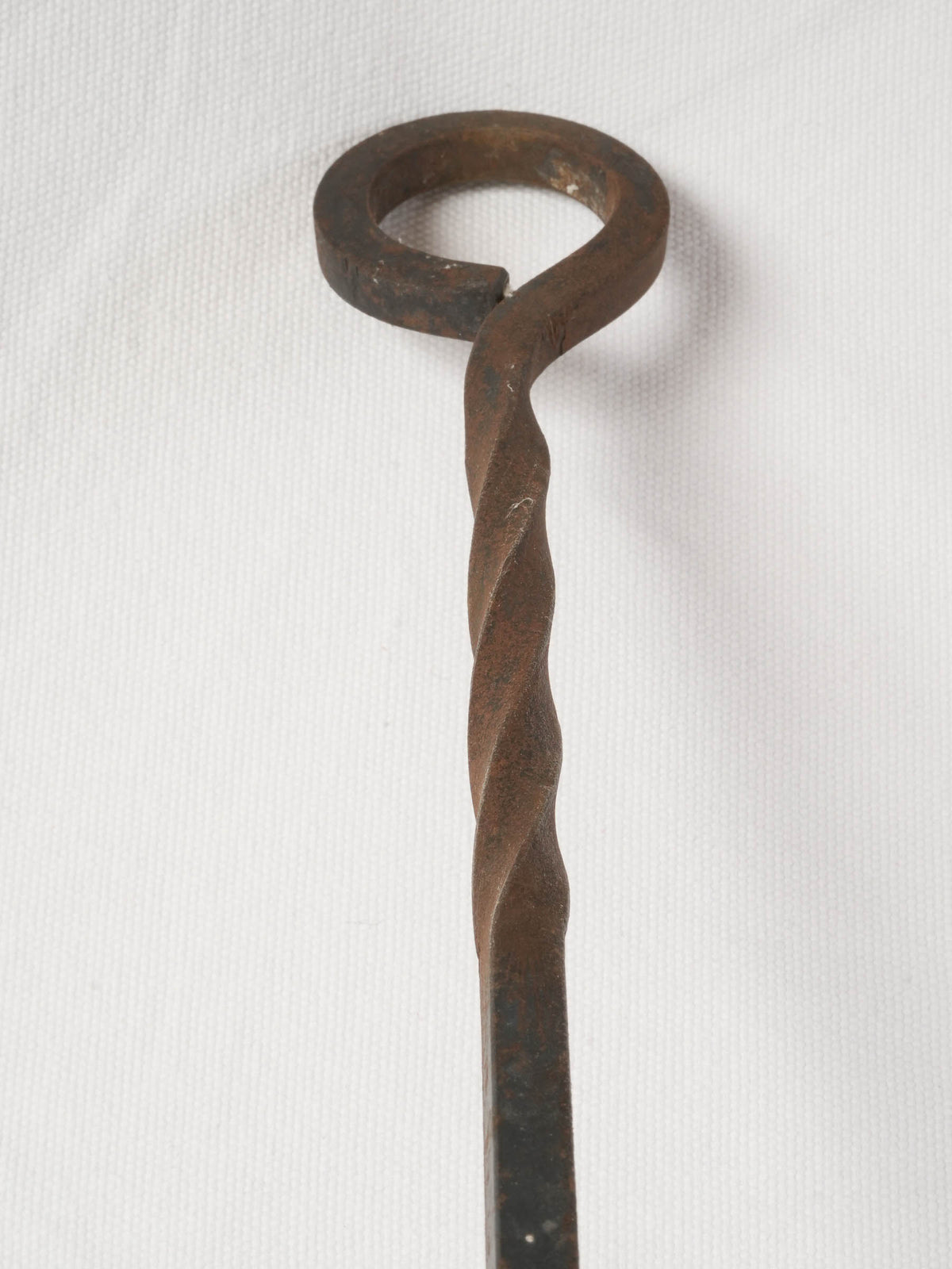 Hand Forged Iron Fire Tools Set from Provence