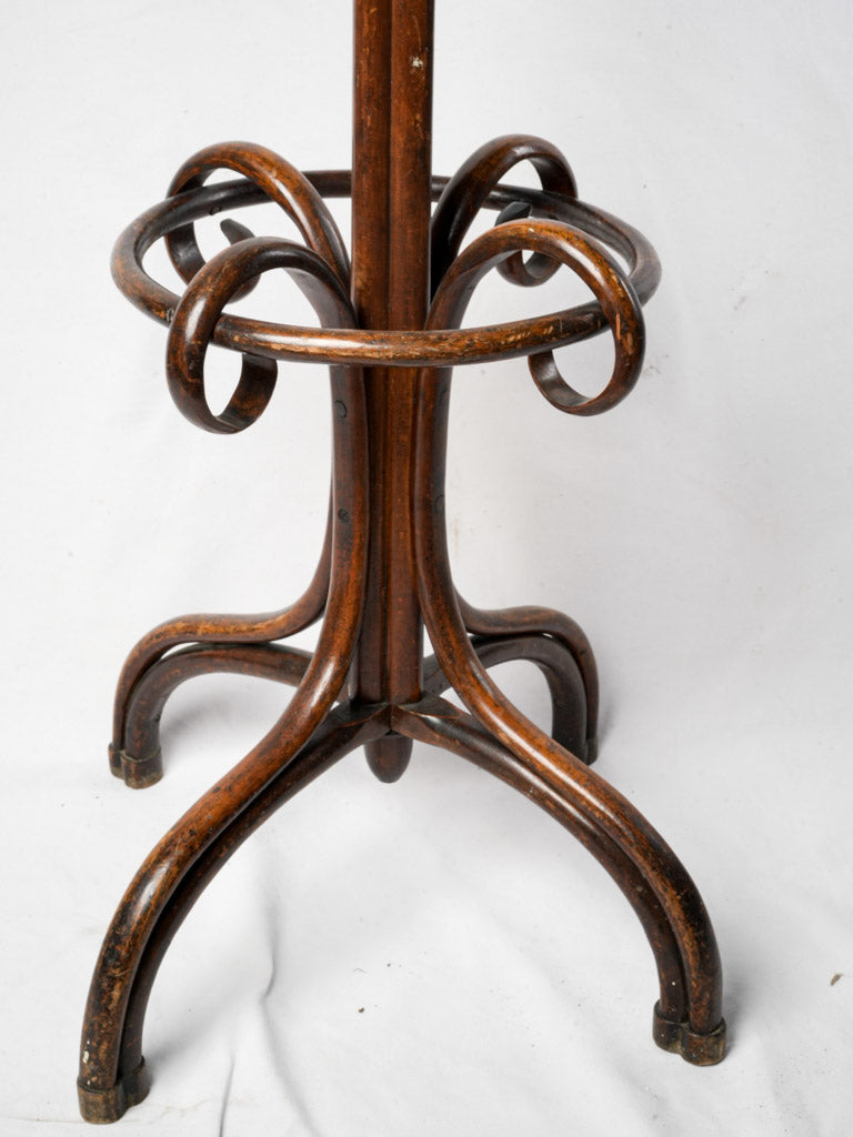 Nature-inspired coat stand antique