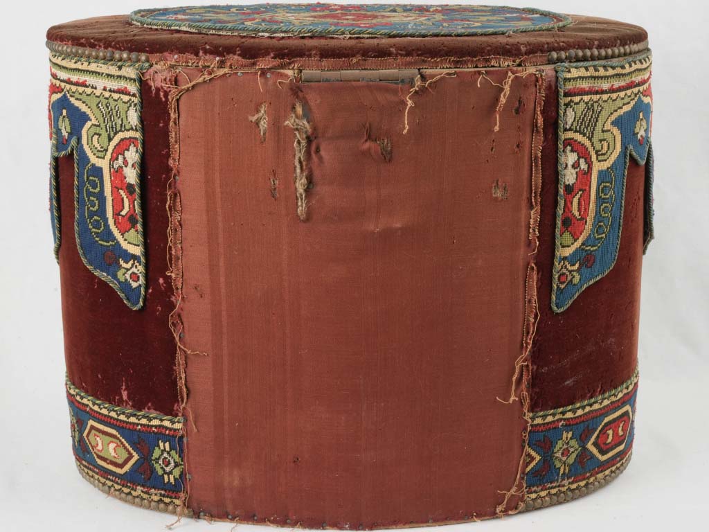 Rare Napolean III oval hat holder