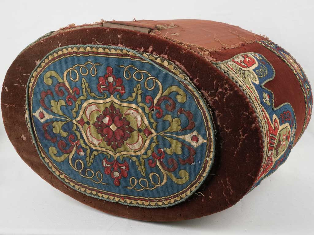 Elegant, historic, velvet clothes keeper