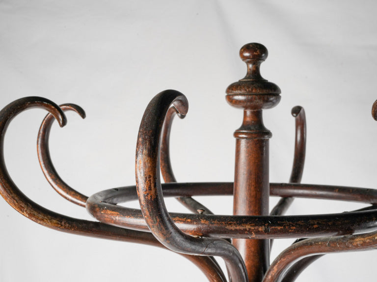 Rich patina umbrella holder vintage