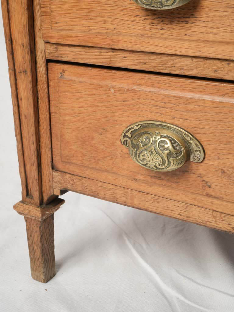 Timeless oak storage piece