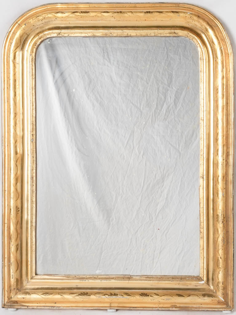 Gold Louis Philippe mirror 30 x 22½ – Chez Pluie