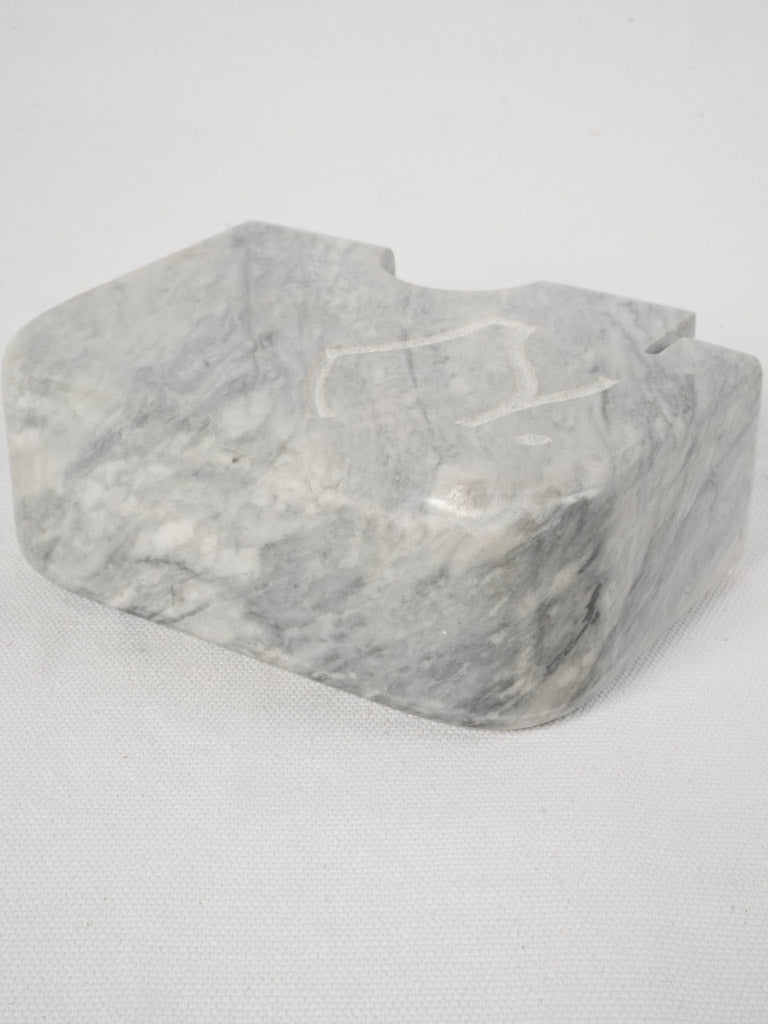 Refined natural stone sculpture