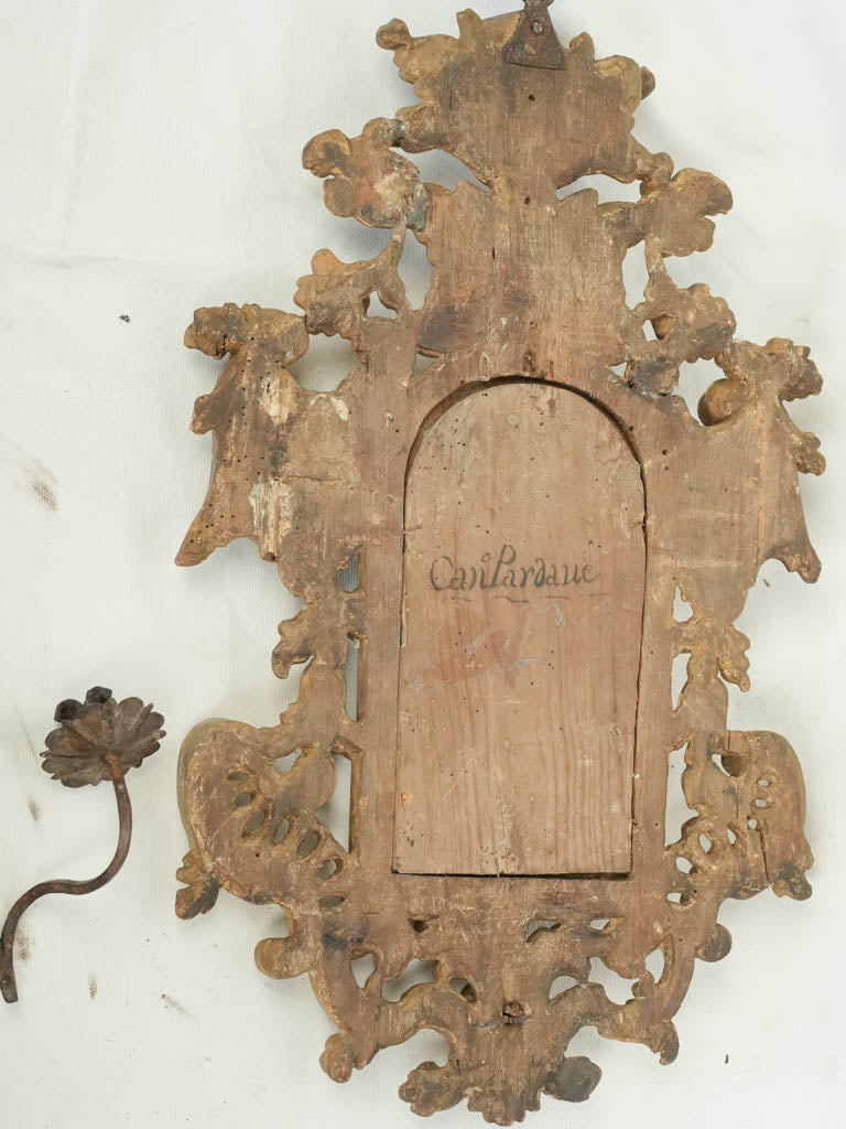 Sophisticated antique Italian reflector