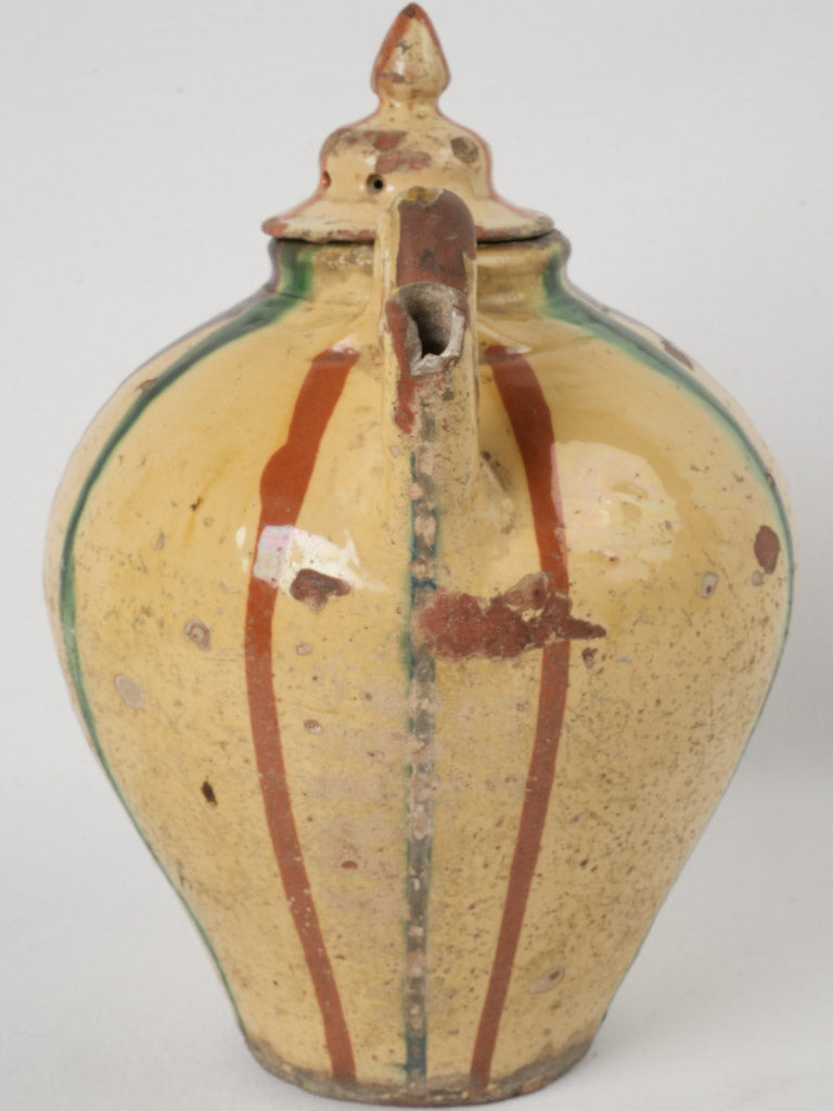 Traditional 19th-Century Roussillon Orjol Pitcher