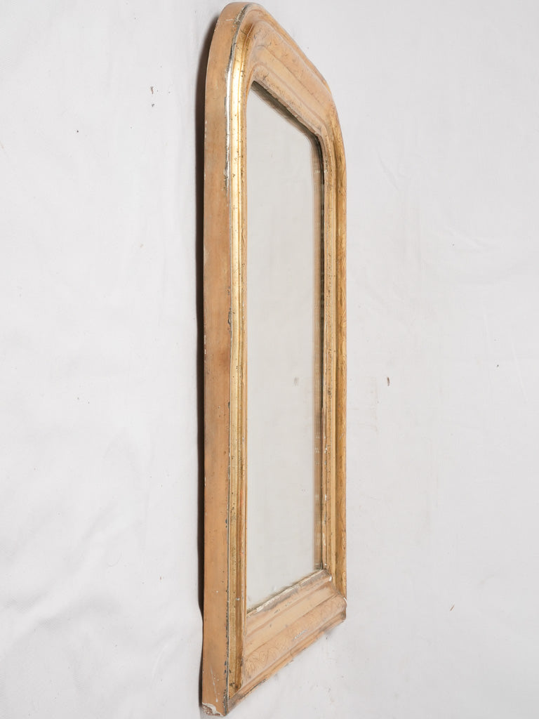 Gold Louis Philippe mirror 30" x 22½"
