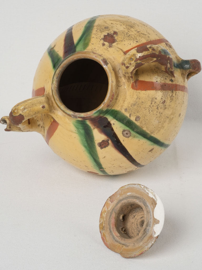 Authentic French Terracotta Orjol Vessel