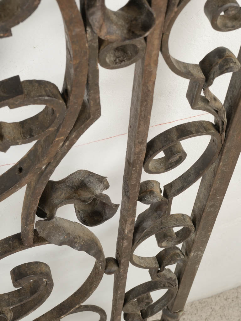 Ornate and detailed vintage entryway gate