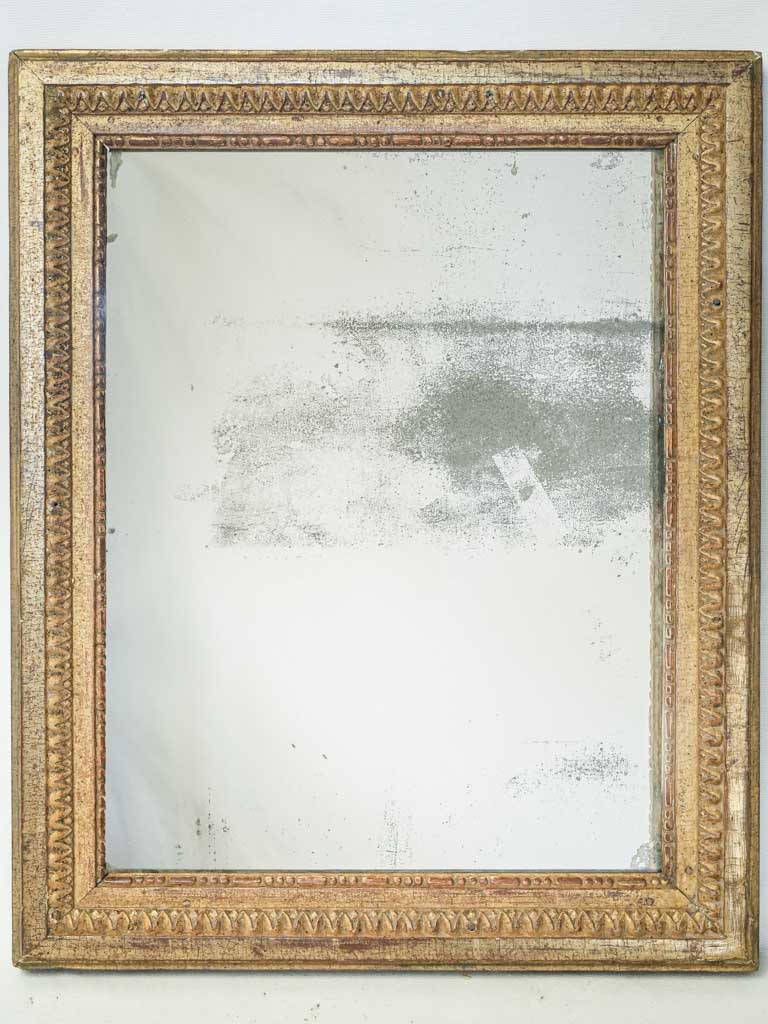 Antique gilded neoclassical mirror