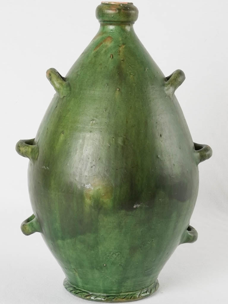 RESERVED CS Large green conscience jug - 6 handles 17"