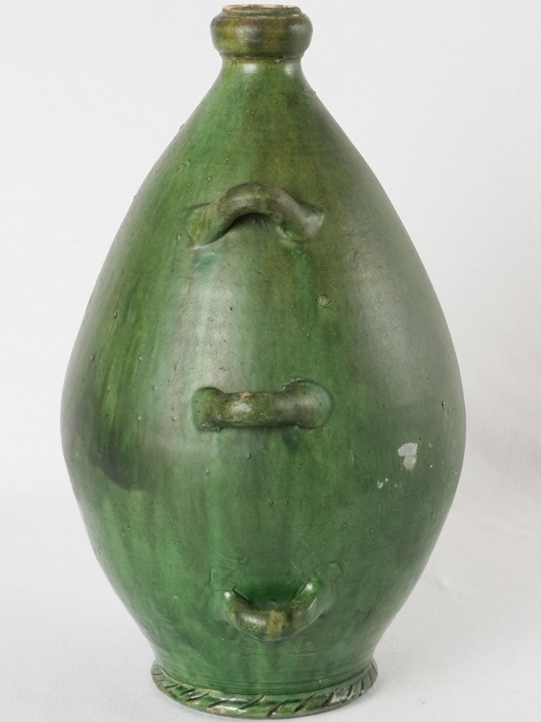 RESERVED CS Large green conscience jug - 6 handles 17"