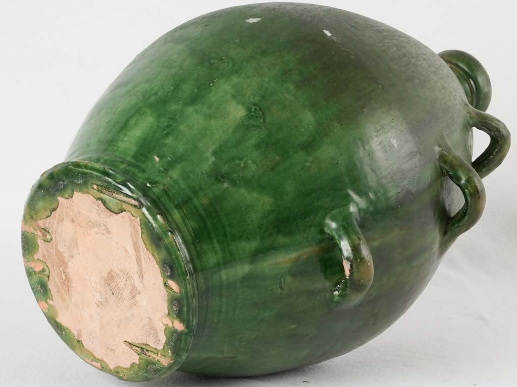 RESERVED CS Large green conscience jug - 6 handles 17"