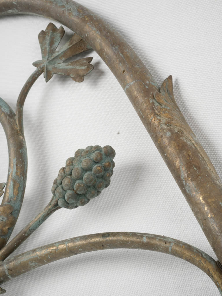 Rustic salvaged lantern wall hooks