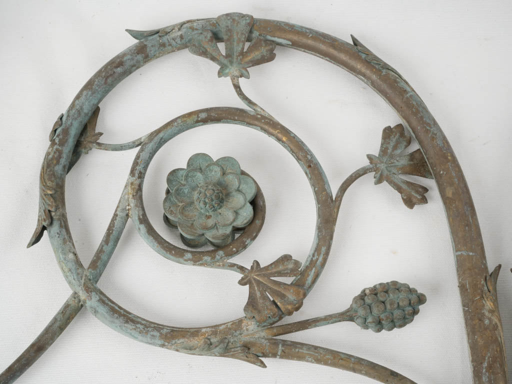 Rustic floral lantern hooks