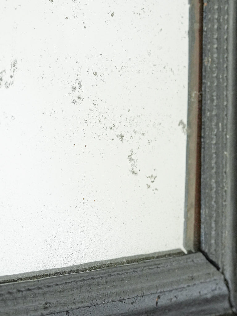 Tactile understated sophistication mirror
