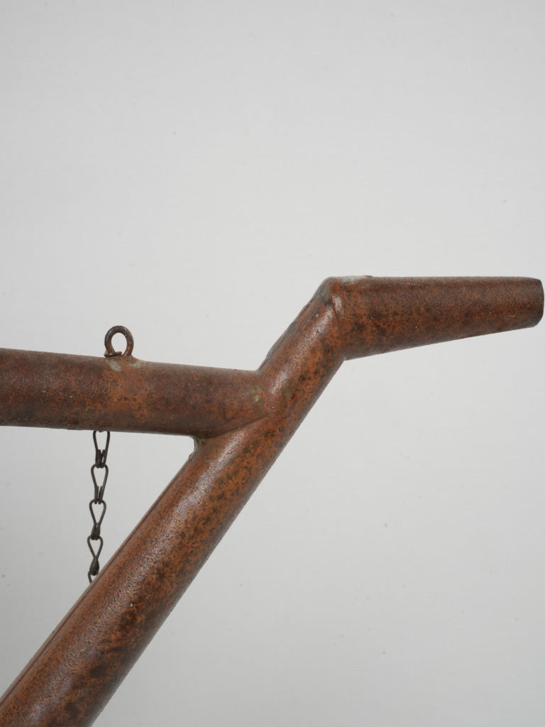 Timeless vintage iron French watering can