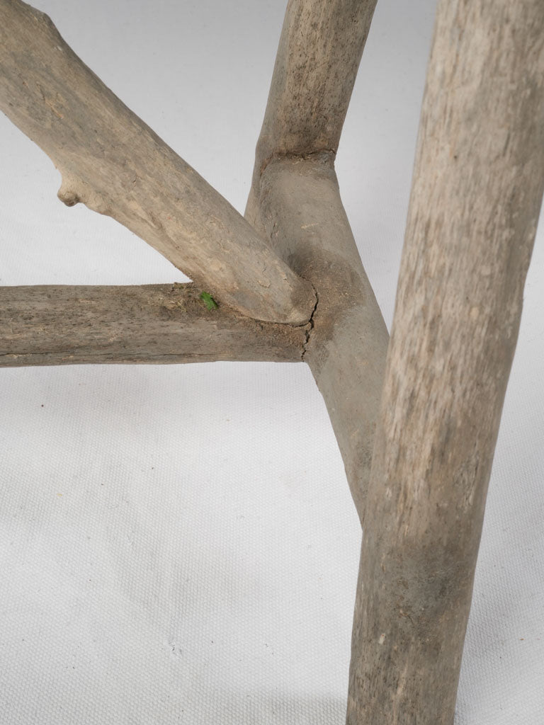 Organic sculptural driftwood furniture