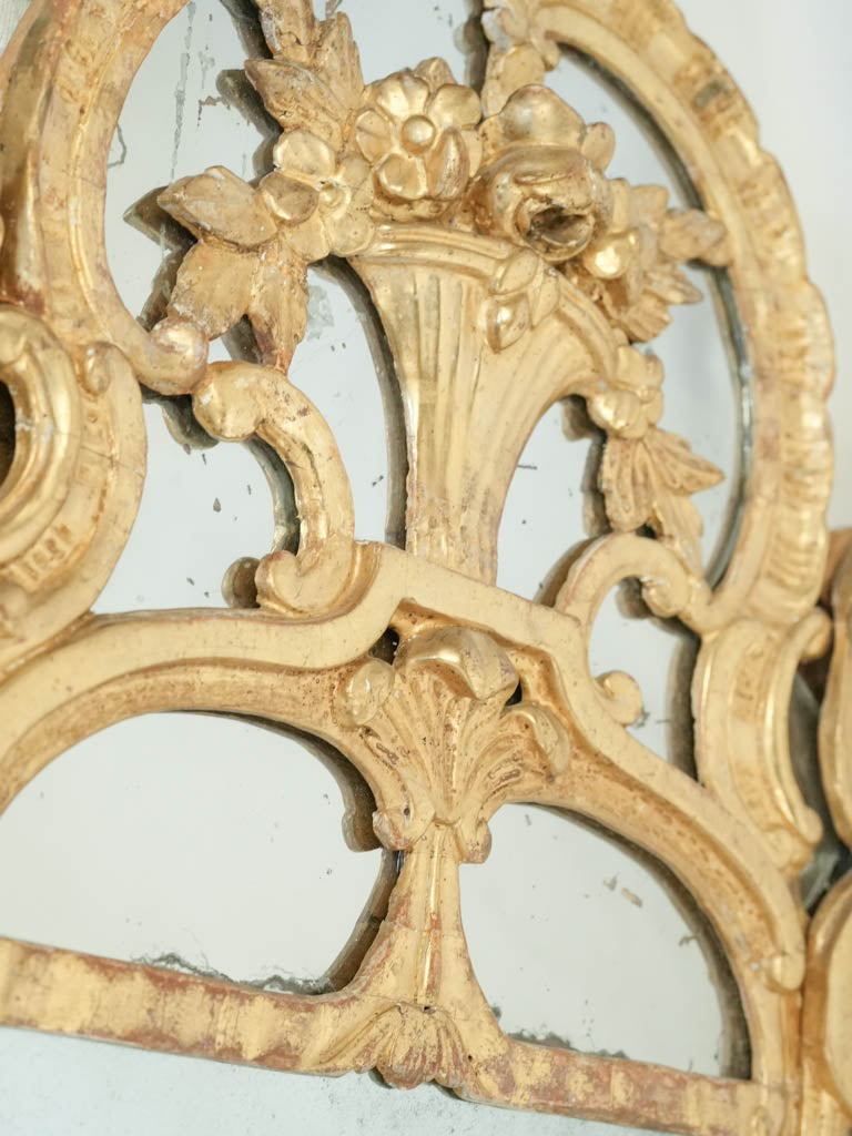 Refined French decorative mirror