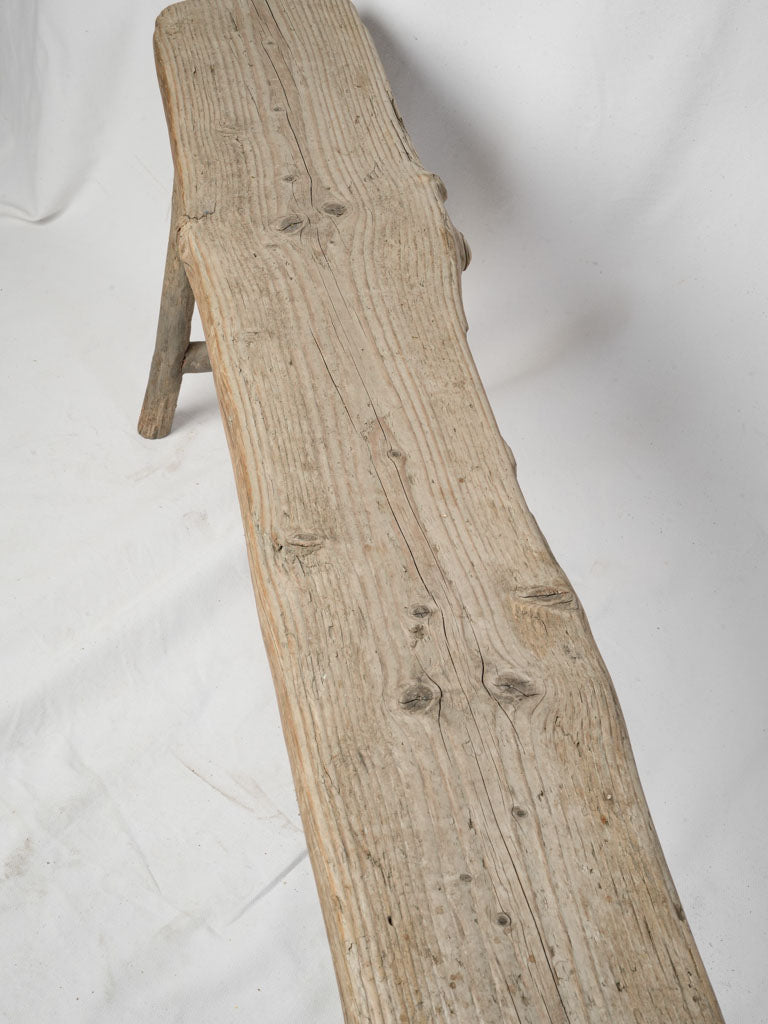 Bohemian live-edge seating