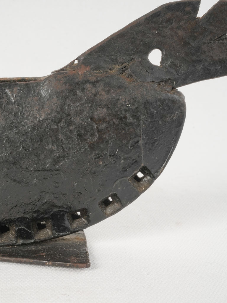 Creative repurposed material bird art