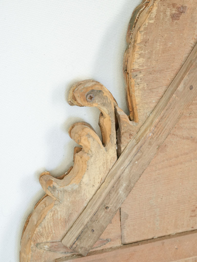 Artistic intricate carving mirror