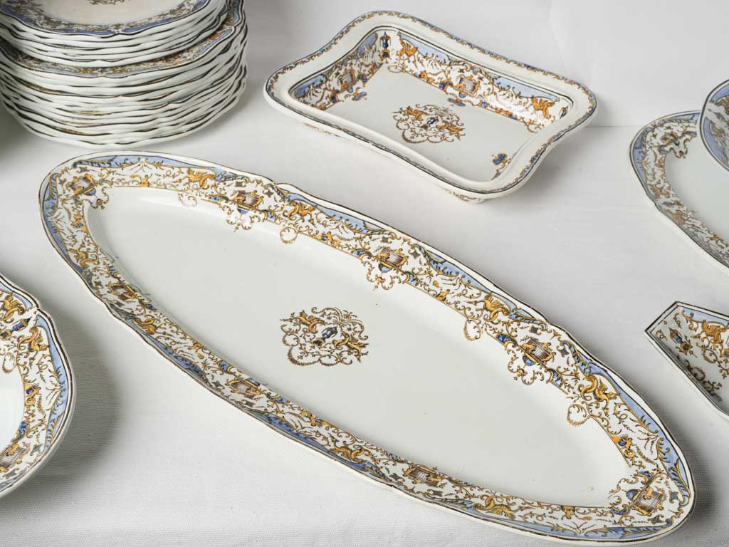 Renaissance-inspired serving set