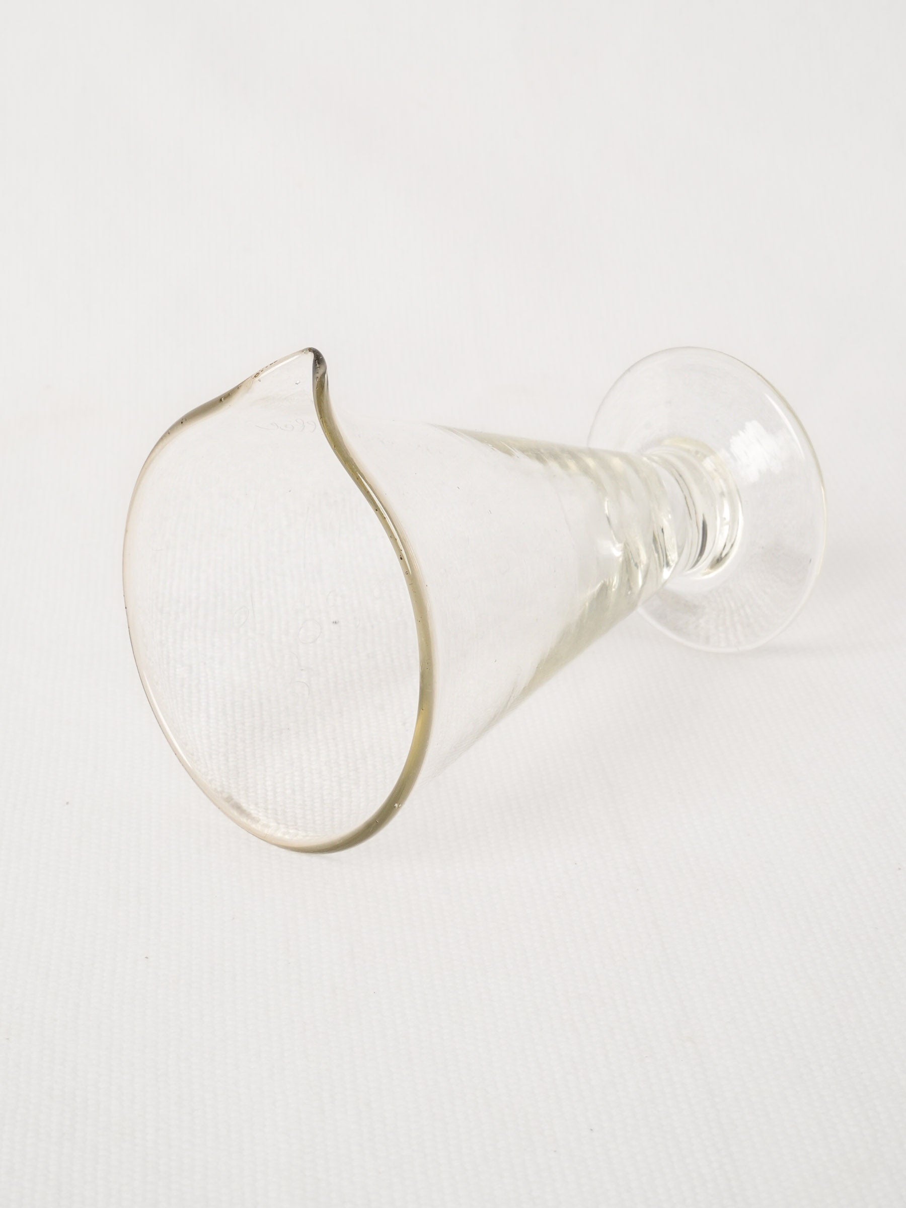 Vintage French Glass Apothecary Beaker