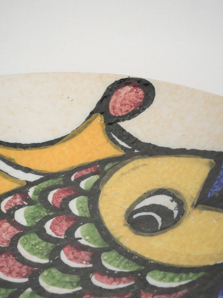 Dynamic style marine ceramic bowl