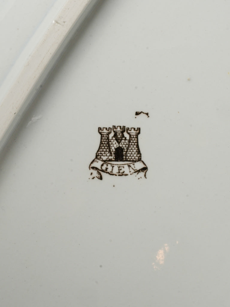 Intricate Bacchic themed plates