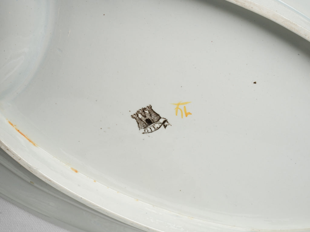 Traditional French ceramic dishware